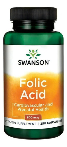 Folato Acido Folico 250caps 800mcg