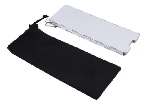 Kit Cocinilla Camping + Protector De Viento Para Cocinilla