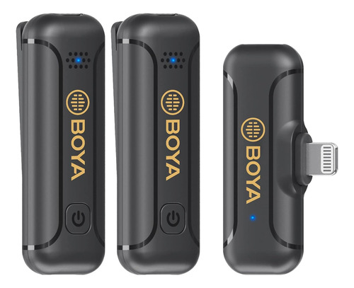 Boya - Micrófono Inalámbrico Lavalier Para iPhone 2.4 Ghz