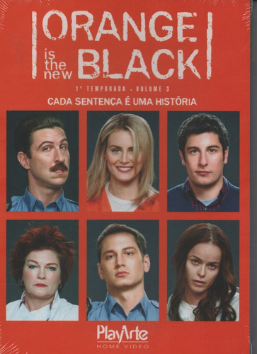 Box Orange Is The New Black - 1ª Temp Vol. 3 - Dvd Duplo