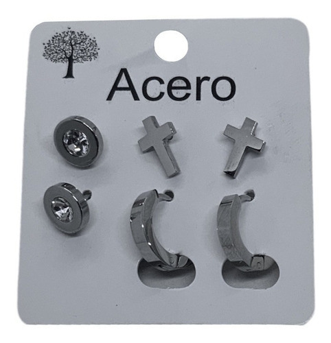 Kit De Aros / Aritos De Acero Ch. Agy- 361 Y 362