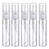 Comprar Decant De Vidrio 5ml Pack X 5 + Adaptador Para Llenado Vidrio X 5