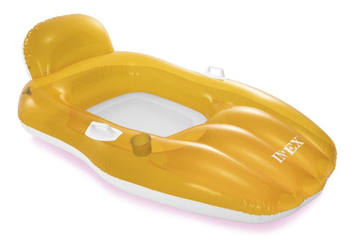 Colchoneta Inflable Lounge Intex, Acuarela