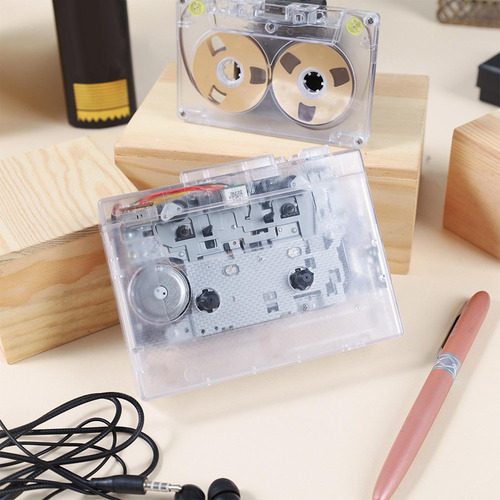 Reproductor De Casete Portátil Retro Usb Cassette A Mp3