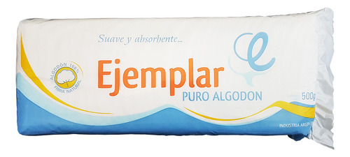 Algodón X 500gr Ejemplar X 2 Unidades