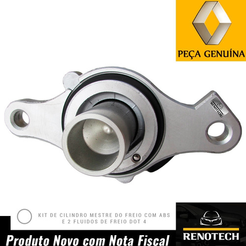 Kit Cilindro Mestre Freio Com Abs E 2 Fluidos Freio Fluence