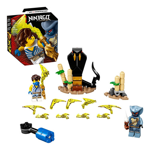 Set De Batalla Épico Lego Ninjago Jay Vs Serpentine 71732