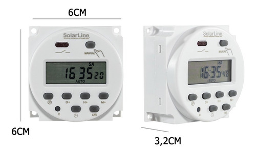 Temporizador Timmer Programable 12v 12 V 12volts 12 Volts