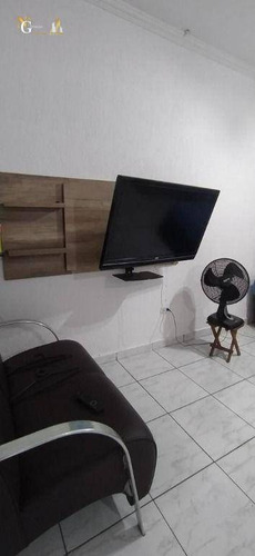 Imagem 2 de 7 de Kitnet Com 1 Dormitório À Venda, 30 M² Por R$ 154.000,00 - Canto Do Forte - Praia Grande/sp - Kn0499