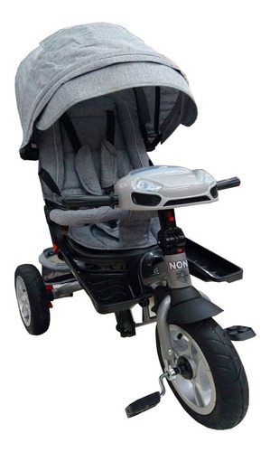 Triciclo De Aire Para Bebe Lujo Evolutivo Reclinable 3041-l