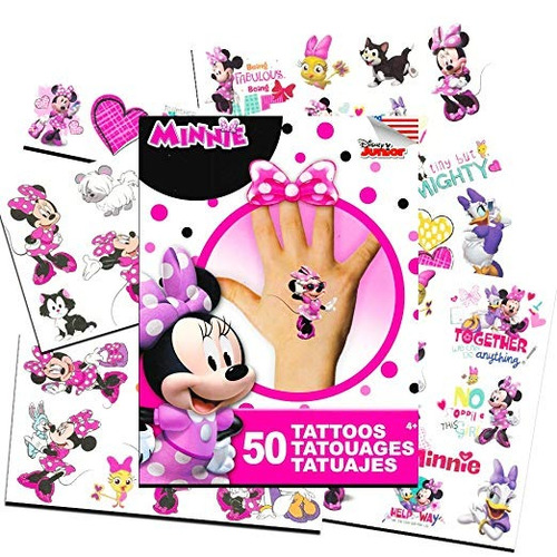 Disney Minnie Partido Tatuajes Del Favor Del Ratón Set (50 D