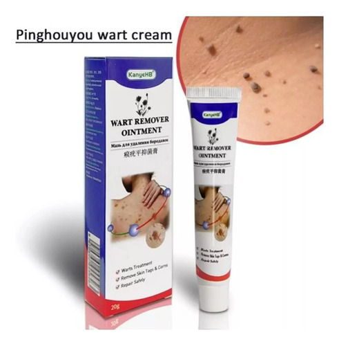 Gb Crema / Pomada Eliminadora De Verrugas