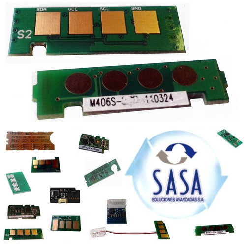 Chip Toner Compatible Clp-360 362 Clx -3300- 3305  Clt-k406s