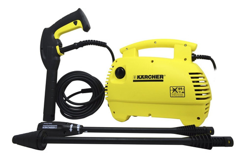 Hidrolavadora eléctrica Kärcher Home & Garden K 2.93 Plus 16011050 amarilla de 1.2kW con 1600psi de presión máxima 127V - 60Hz