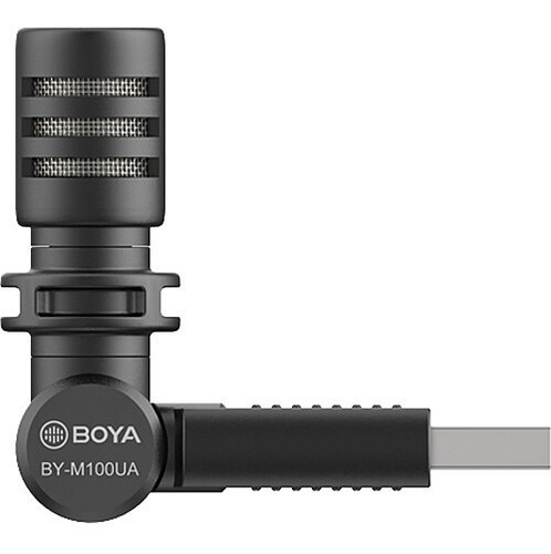 Boya By-m100ua Micrófono Usb Tipo A Para Pc Mac Laptop Color Negro