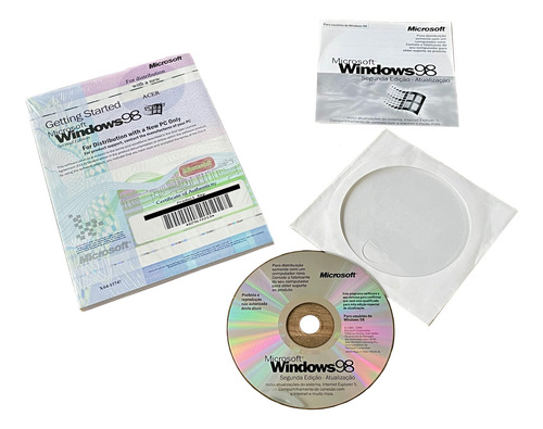 Microsoft Windows 98 Segunda Edição Oem Cd Original