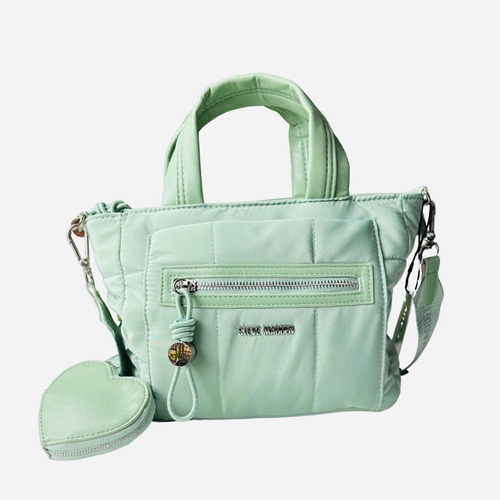 Bolsa Steve Mandden Crossbody Agarradera Verde Original