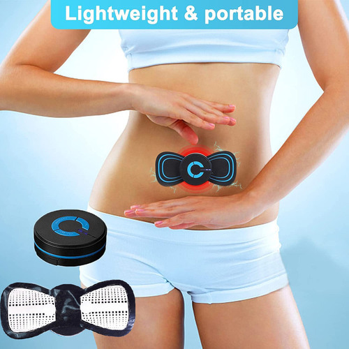 Mini Masajeador Portátil Y 3 Pegatinas Intercambiables