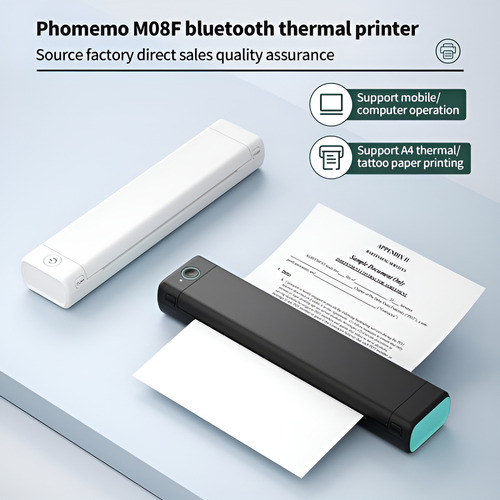 Impresora Termica Portatil A4 Tattoo Phomemo Bluetooth Usb