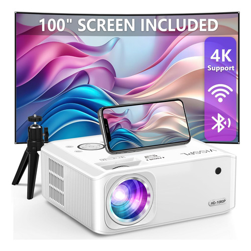Proyector Con Wifi Y Bluetooth, Keystone 480 Ansi Visspl 5g