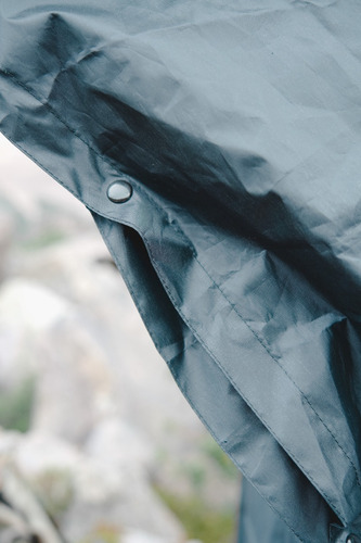 Imagen 6 de 10 de Poncho De Lluvia Cacique Piloto Impermeable - Reforzado