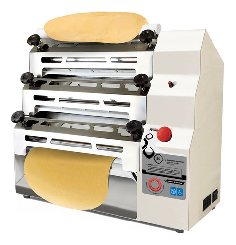 Imagem 1 de 5 de Cilindro Massa Laminador Eletrico Pastel Pão Pizza Bivolt