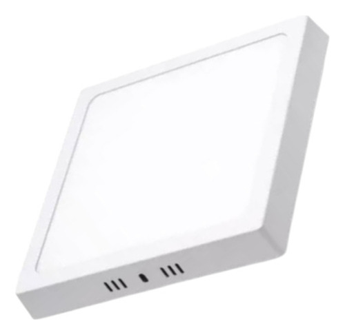 Pack De 8 Panel Led Sobrepuesto Cuadrado De 12w Luz Fria