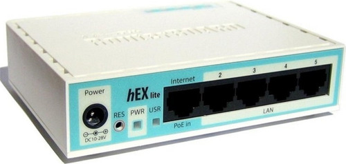Mikrotik Rb750r2 Routerboard Routeros Hotspot Hex Rb750 R2