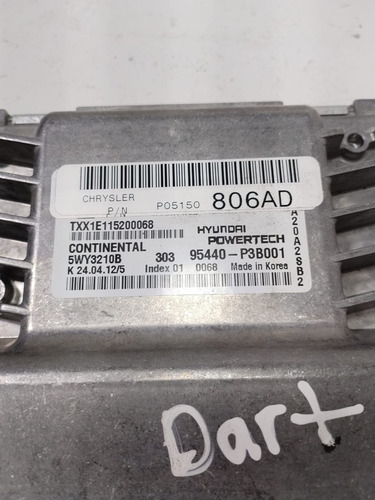 Modulo Transmisión Automática Tcm Dodge Dart 2013-2016 2.0 (Usado)