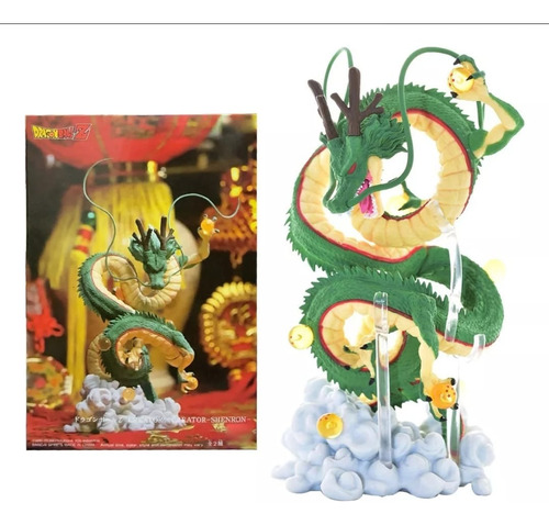 Figura De Shenlong Con Esferas En La Nube Dragon Ball Z