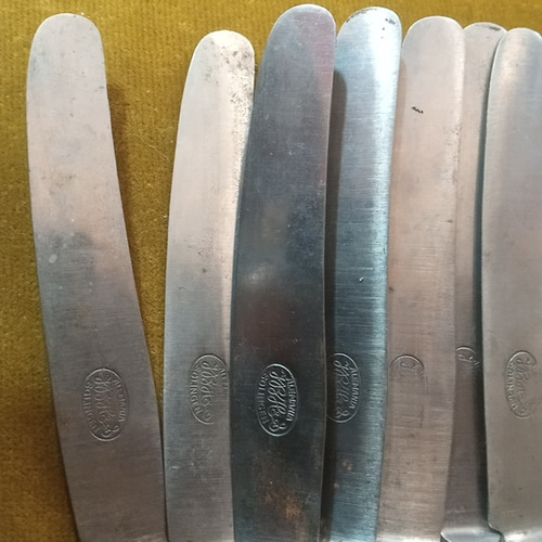 Cuchillo Solingen Acero Al Carbon Antiguo Mantequero Paleta (Usado)
