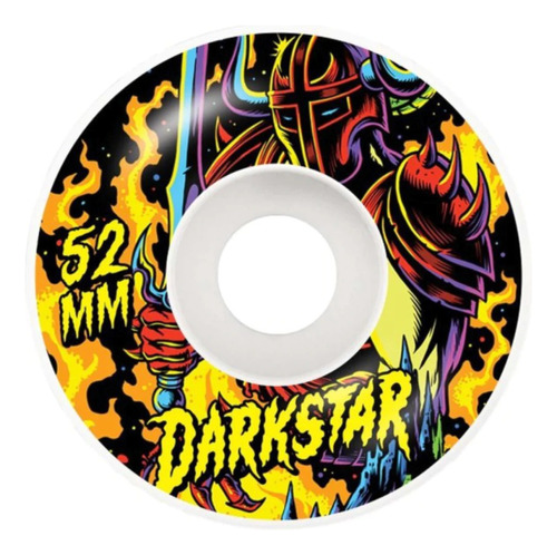 Ruedas Skate Darkstar Blacklight 52mm ¡linea Profesional! 