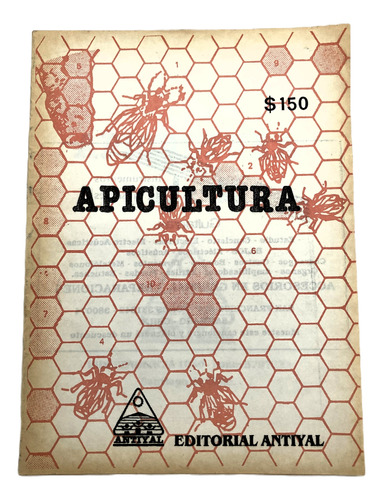 Libro Agronomía: Apicultura. Editorial Antiyal