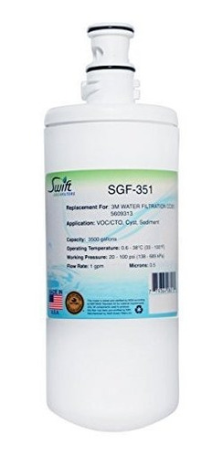 Refrigerador Filtro De Ag Swift Green Filters Sgf-351 Reempl