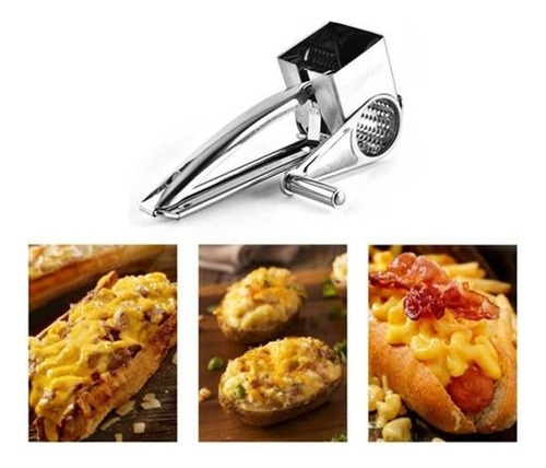 Rallador De Queso Rayador Manual Espiral Nicer Dicer
