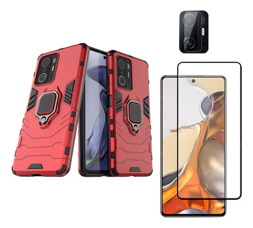 Funda Estuche Para Xiaomi 11t Protector Pantalla Camara