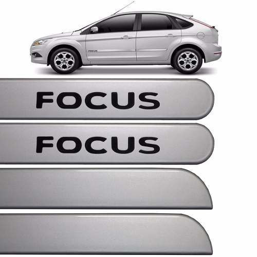 Imagem 1 de 3 de Friso Lateral Focus 2011 2012 2013 Prata Enseada 04 Peças
