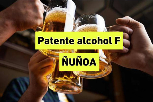 Patente Alcohol Ñuñoa Clase F
