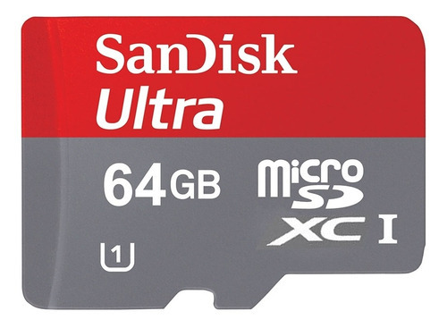 Tarjeta de memoria Sandisk Asdmc164 UHS 1 de 64 Gb 30 MB/s