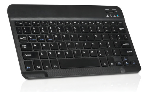 Teclado Bluetooth Recargable Ultradelgado Compatible Con Tab