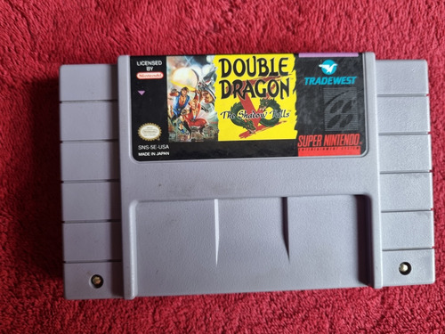 Doble Dragón V Cartucho Original Super Nintendo Snes (Usado)