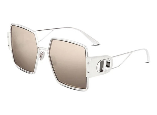 Lentes 30 Montaigne Espejados Blancos Originales