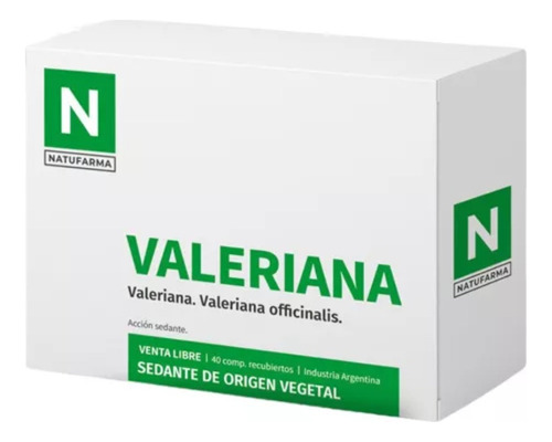 Natufarma Valeriana X 40 Comprimidos