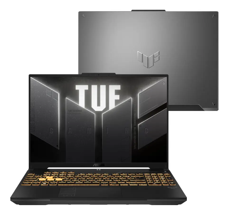 Notebook ASUS TUF Gaming F16 Core 5 NVIDIA RTX 4050 16GB Ram 512GB SSD Home Tela 16" FHD+ Mecha Gray - FX607VU-RL053W