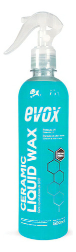 Cera Ceramic Liquid Wax De 500ml Evox