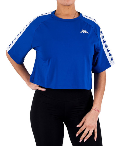 Imagen 1 de 3 de Remera Kappa  Authentic T- Shirt  Azul