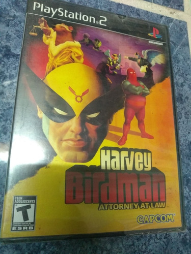 Playstation 2 Ps2 Juego Harvey Birdman Attorney At Law Origi