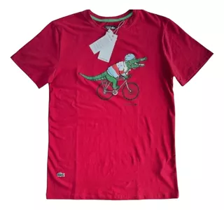 Playera Lacoste Sport Hombre Vino