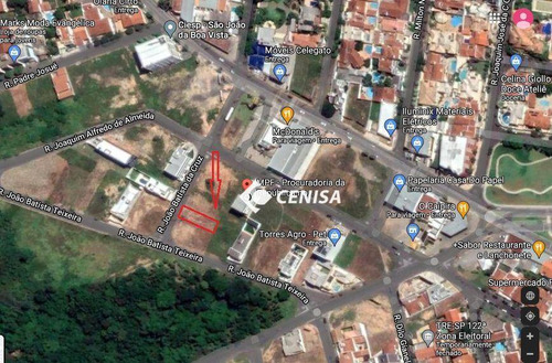 Imagem 2 de 2 de Terreno À Venda, 360m² - Jardim Yara - São João Da Boa Vista/sp - Te1284