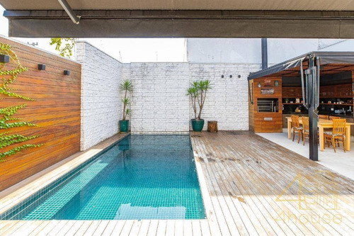 Imagem 1 de 30 de Casa Mobiliada À Venda Na Avenida Itacira. 411 M²,piscina, Área Gourmet, 4 Dormitórios, 2 Suítes E 3 Vagas. Alto Padrão E Fino Acabamento.moema Índios - Ca0560